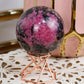 Rhodonite Sphere