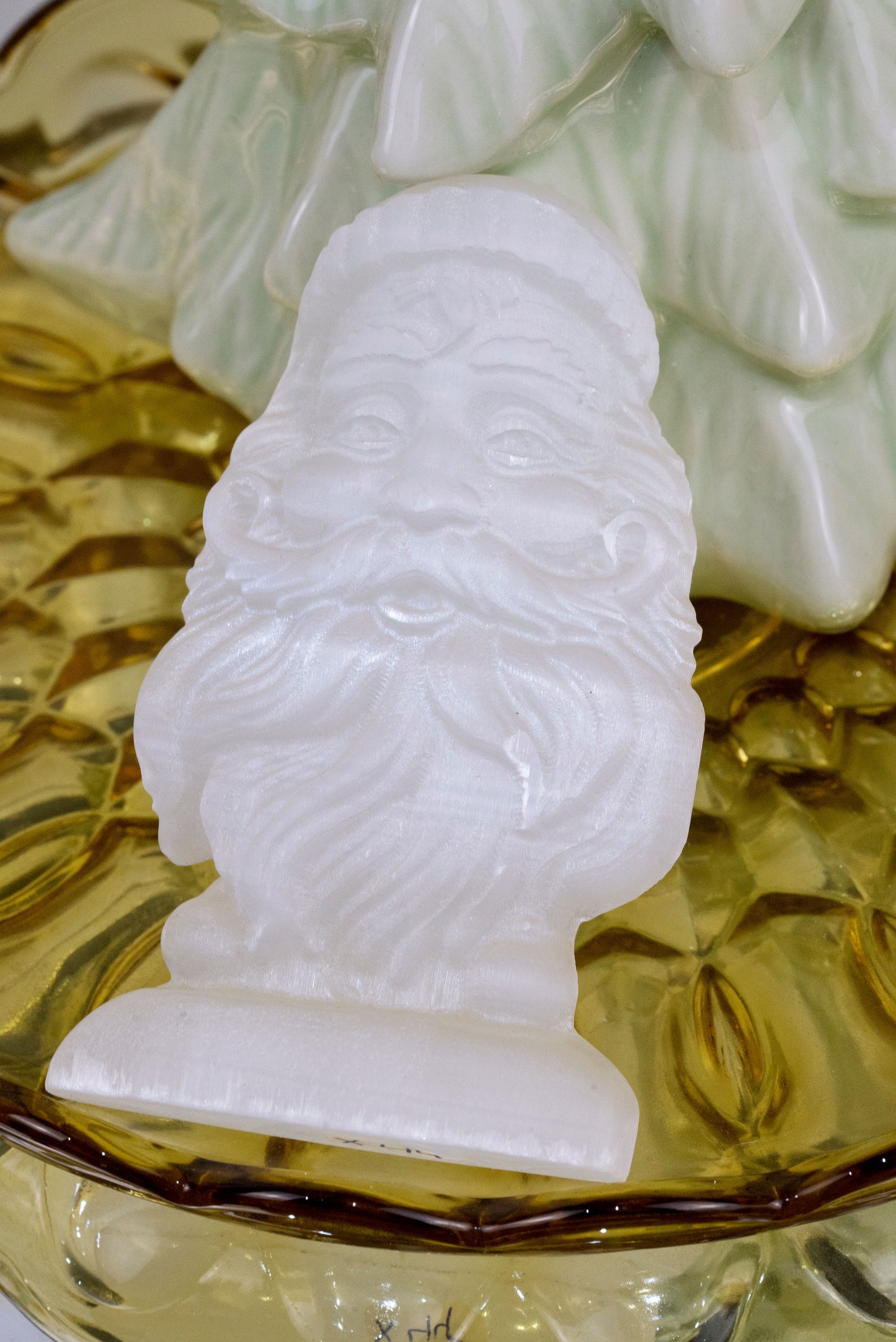 Selenite Santa Claus