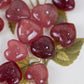 Strawberry Quartz Puffy Hearts