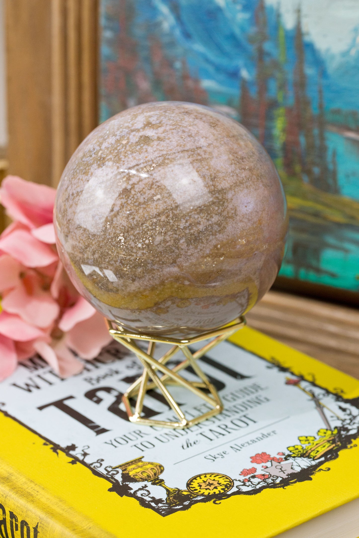 Ocean Jasper Sphere