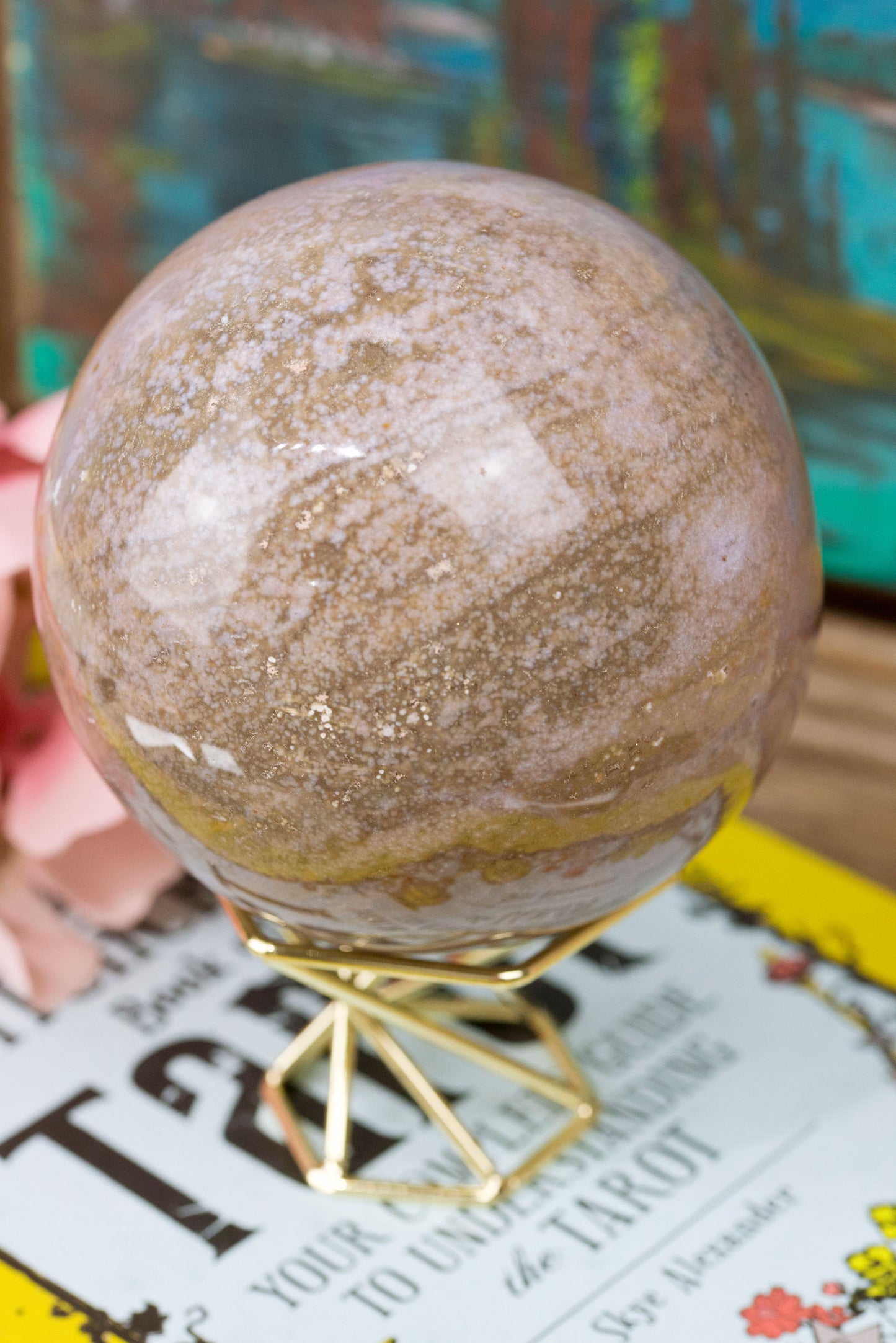 Ocean Jasper Sphere