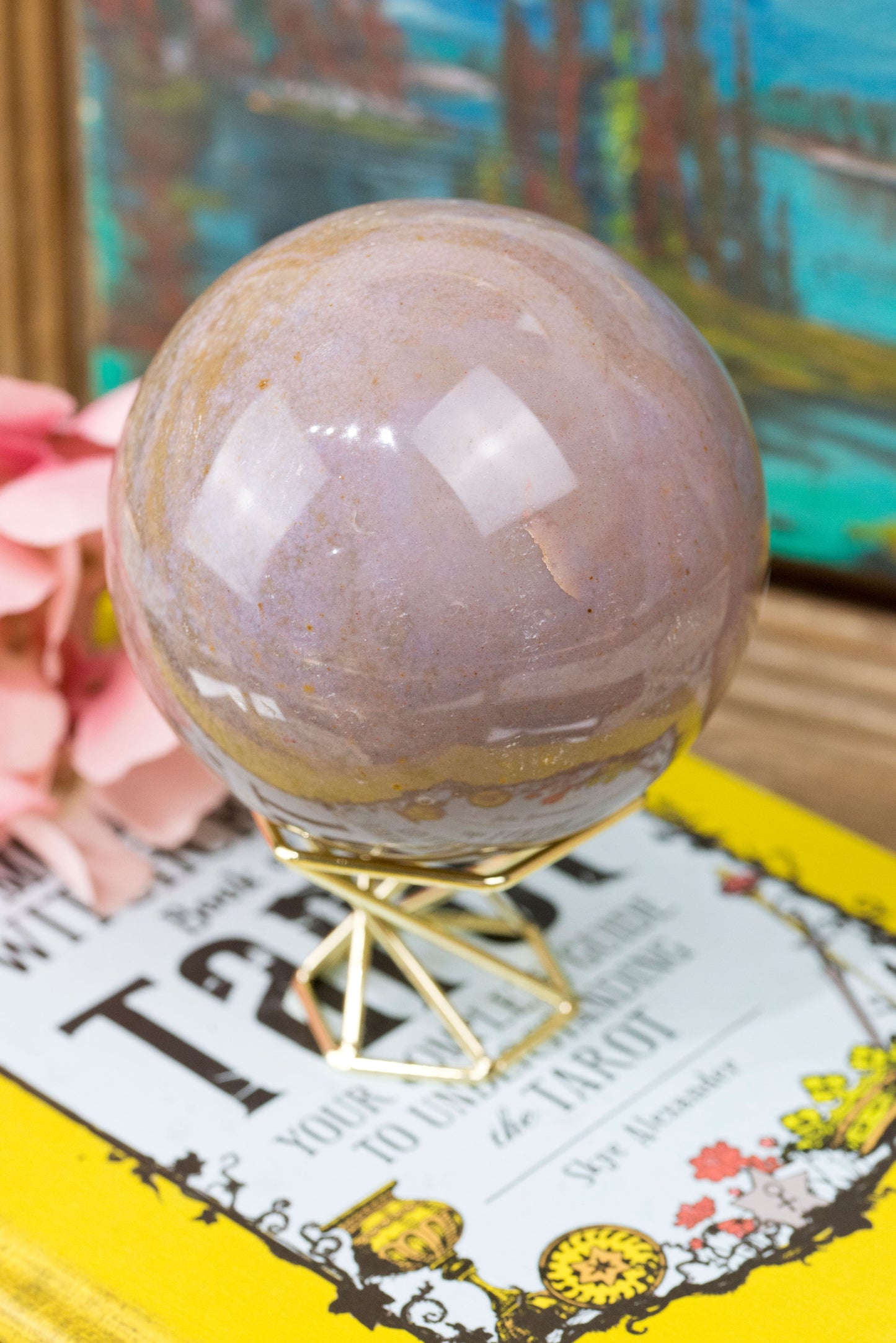 Ocean Jasper Sphere