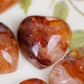 Fire Quartz Puffy Hearts