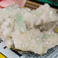 HQ Green Apophyllite x Stilbite