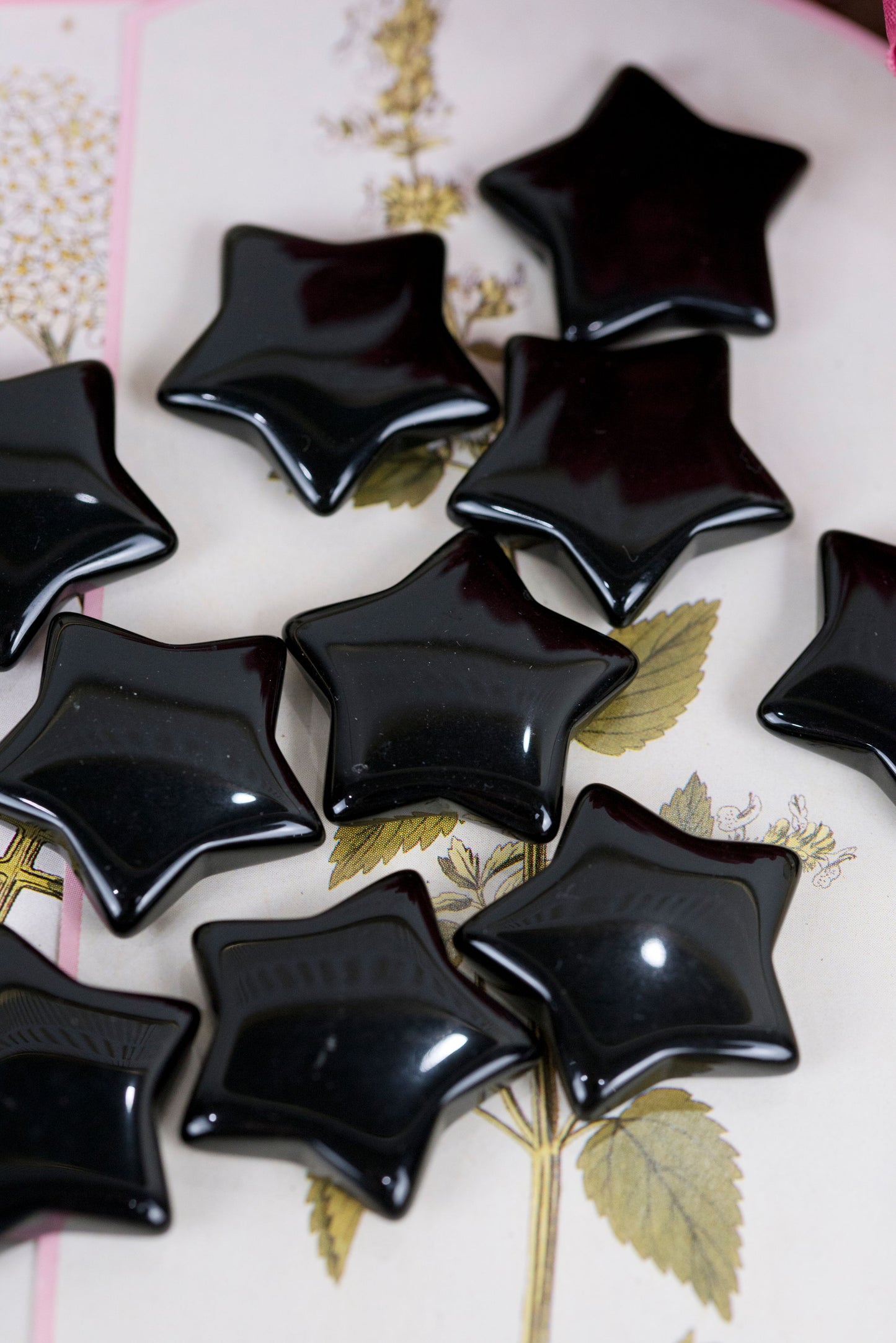 Black Obsidian Mini Stars