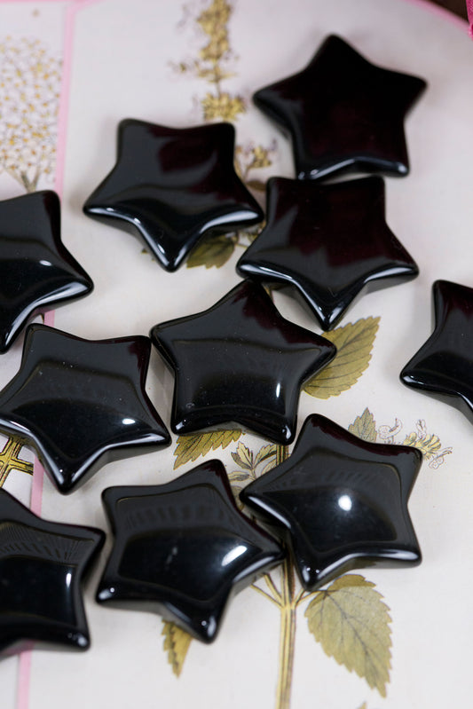 Black Obsidian Mini Stars