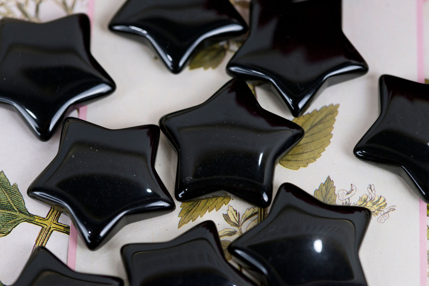 Black Obsidian Mini Stars