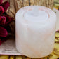 Pink Calcite Tea-Light Holder