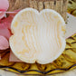 Orange Calcite Flower Bowl