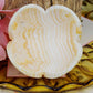 Orange Calcite Flower Bowl