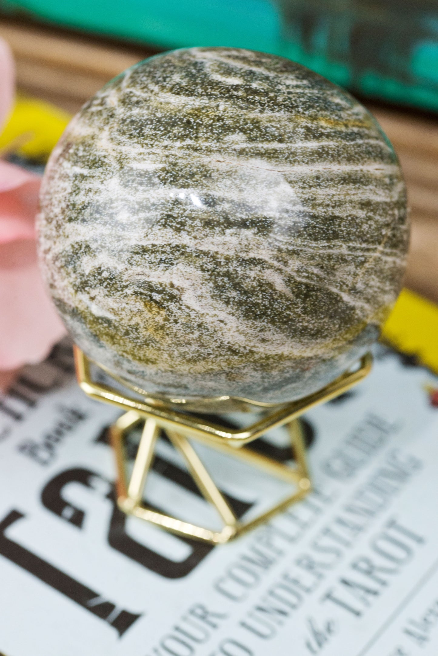 Ocean Jasper Sphere