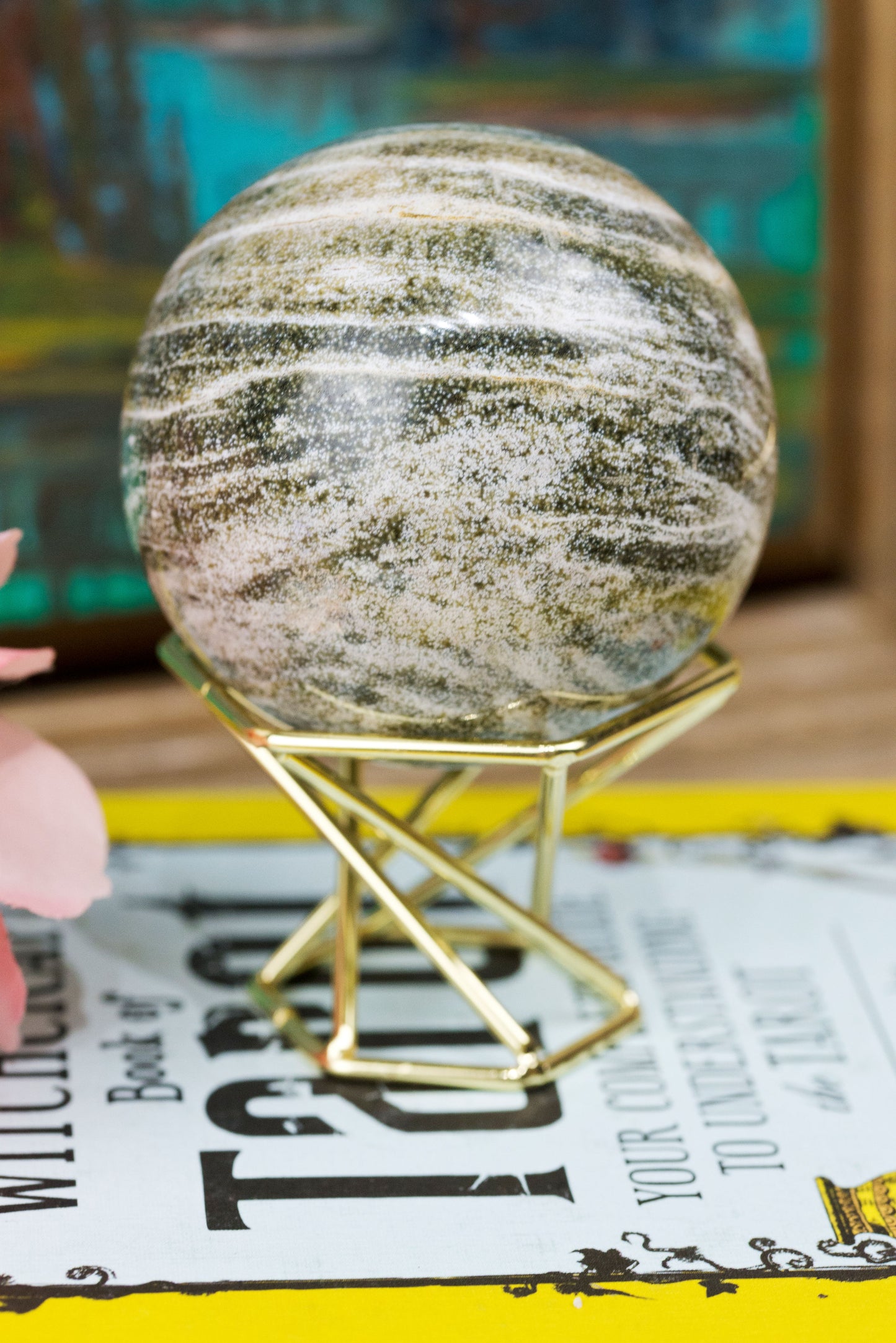 Ocean Jasper Sphere