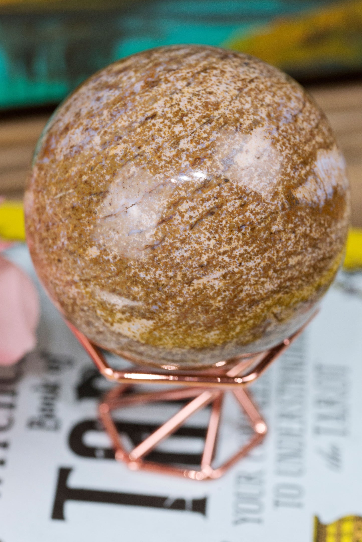 Ocean Jasper Sphere