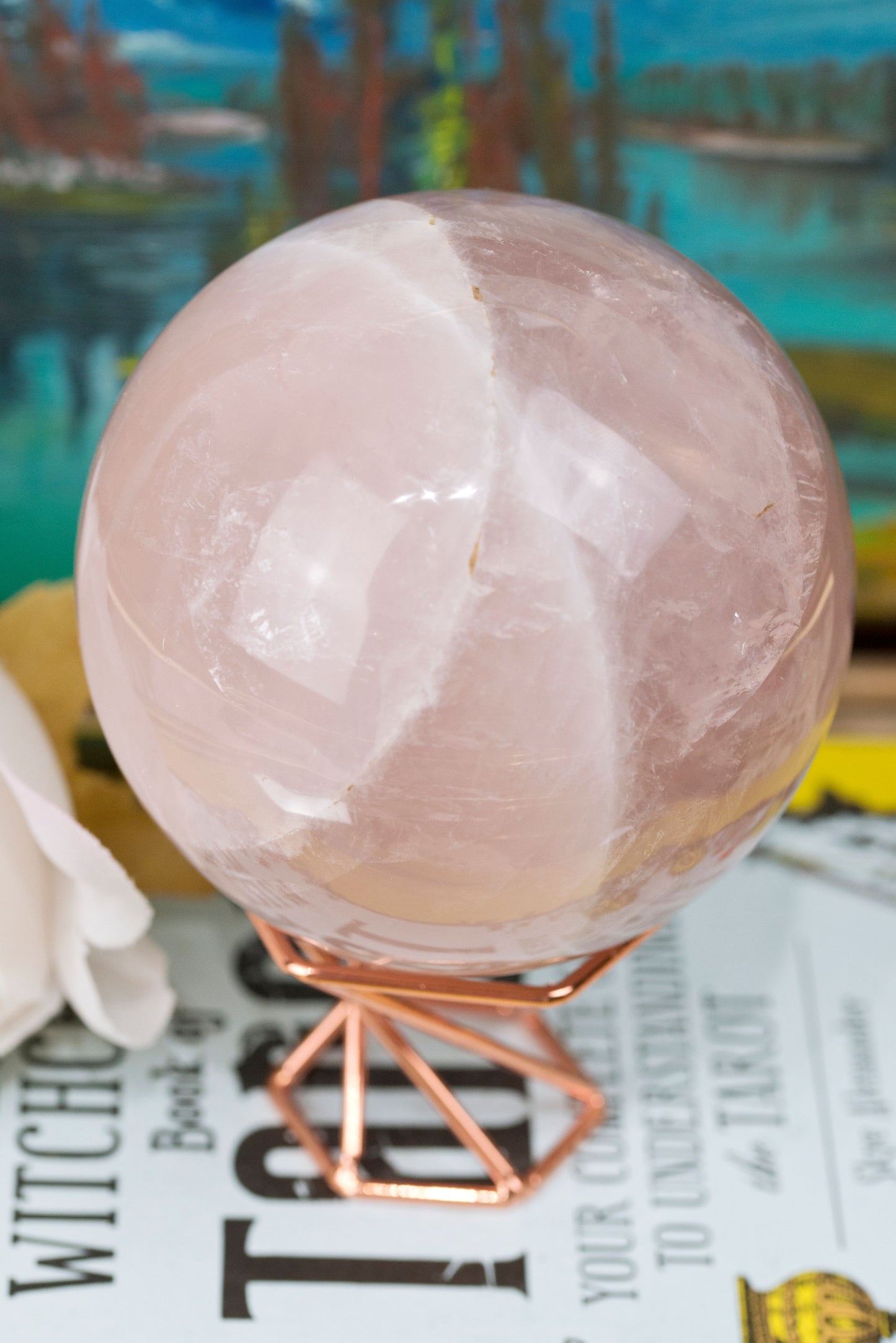 Rose Quartz Sphere