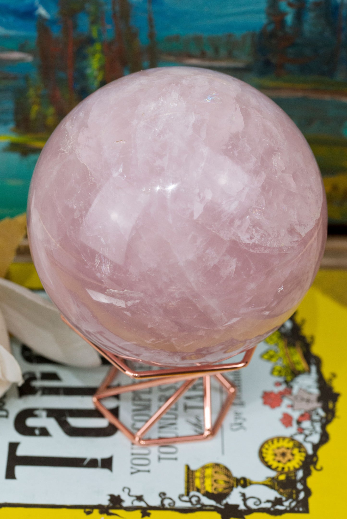 Rose Quartz Sphere