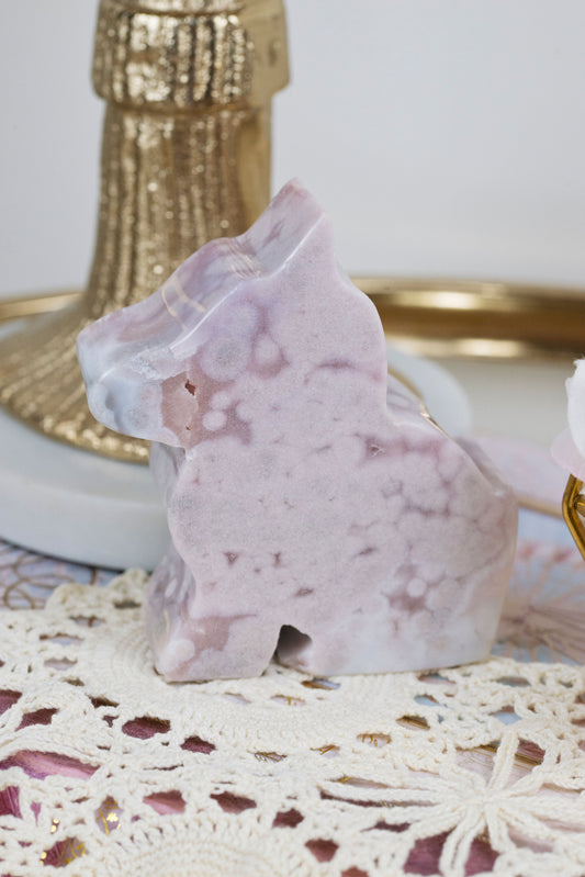 Pink Amethyst Dog