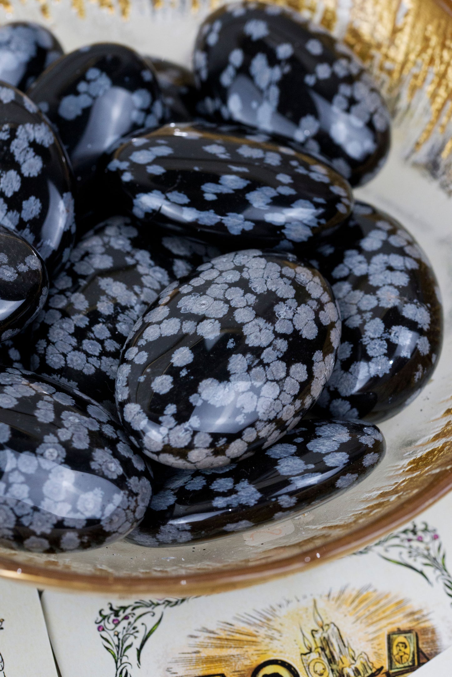 Snowflake Obsidian Palms