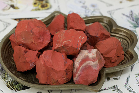 Raw Red Jasper