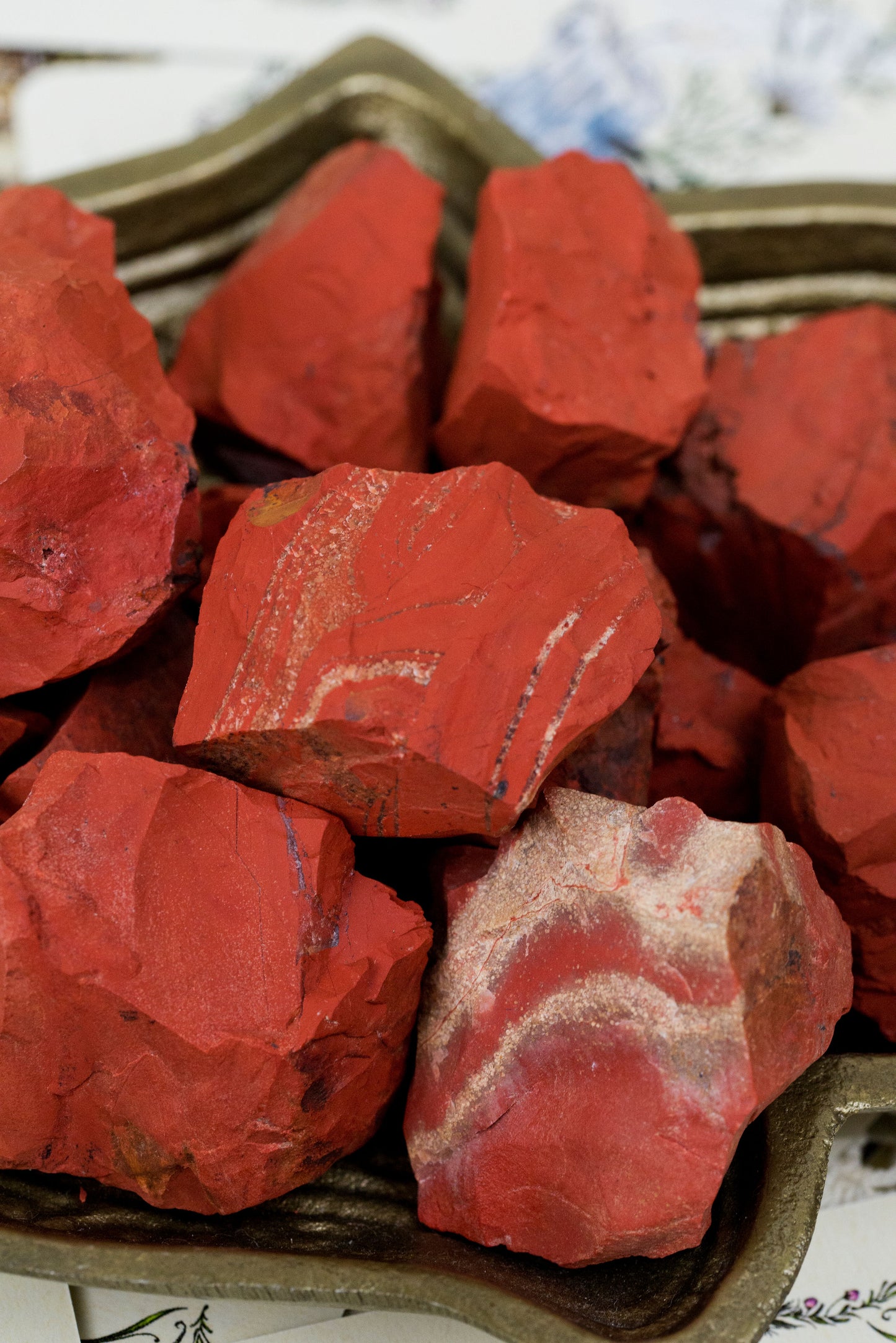 Raw Red Jasper