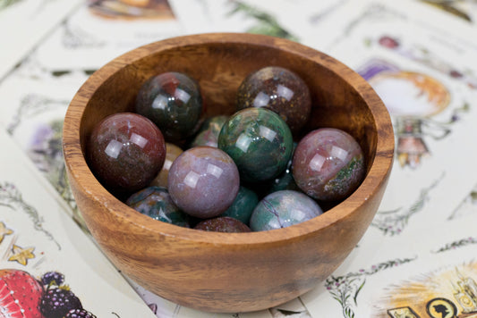 Ocean Jasper Mini-Spheres