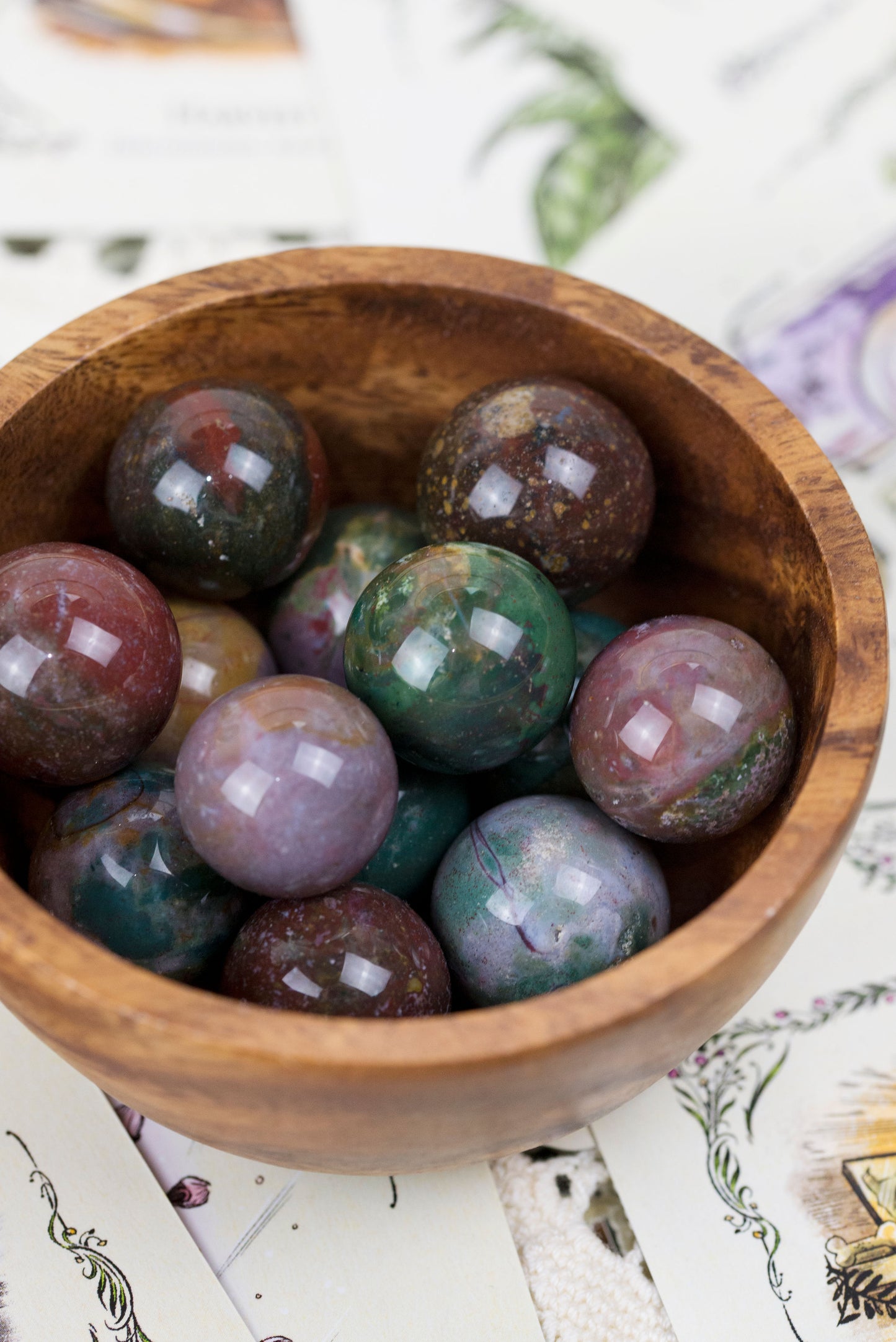 Ocean Jasper Mini-Spheres