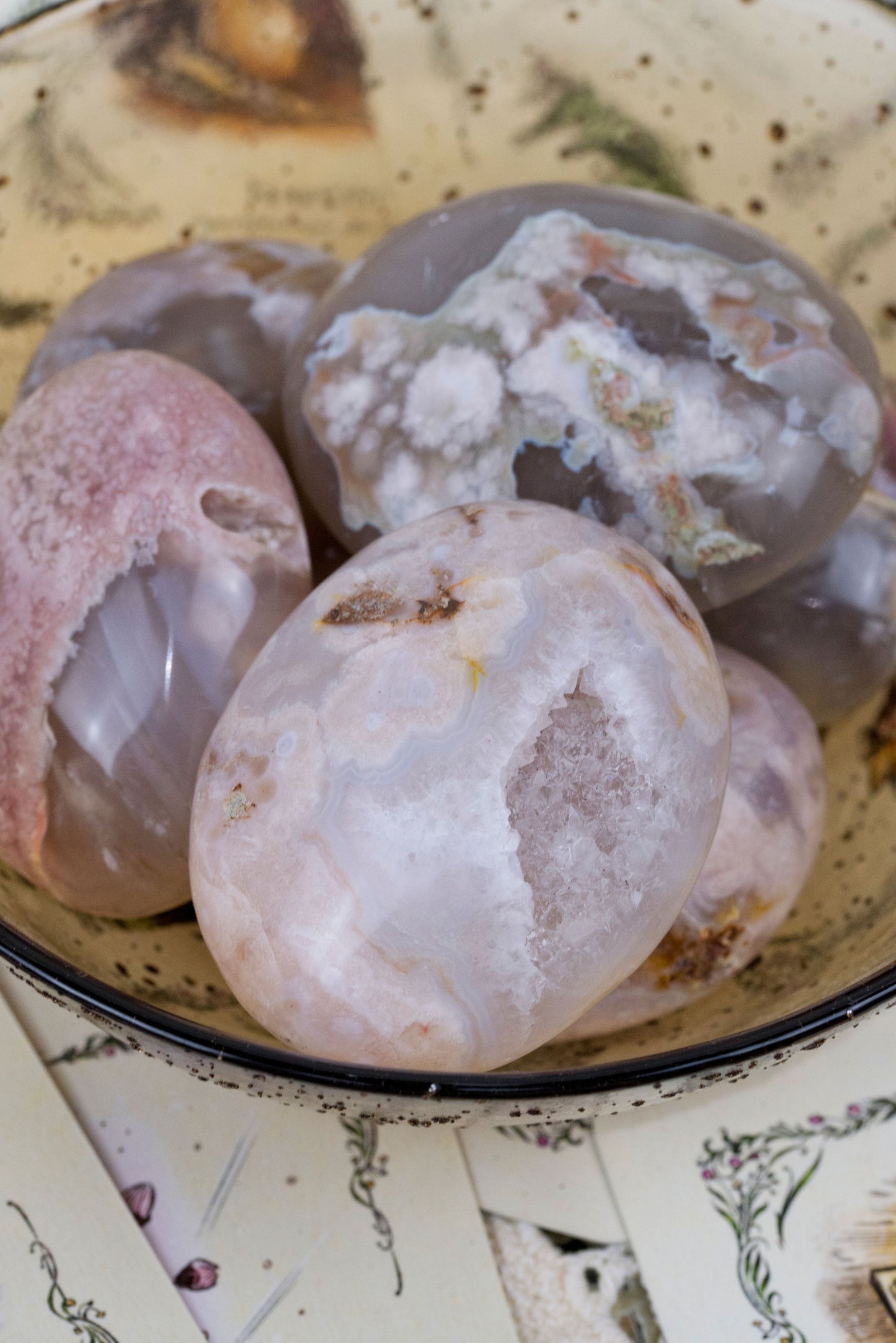 Flower Agate Palms