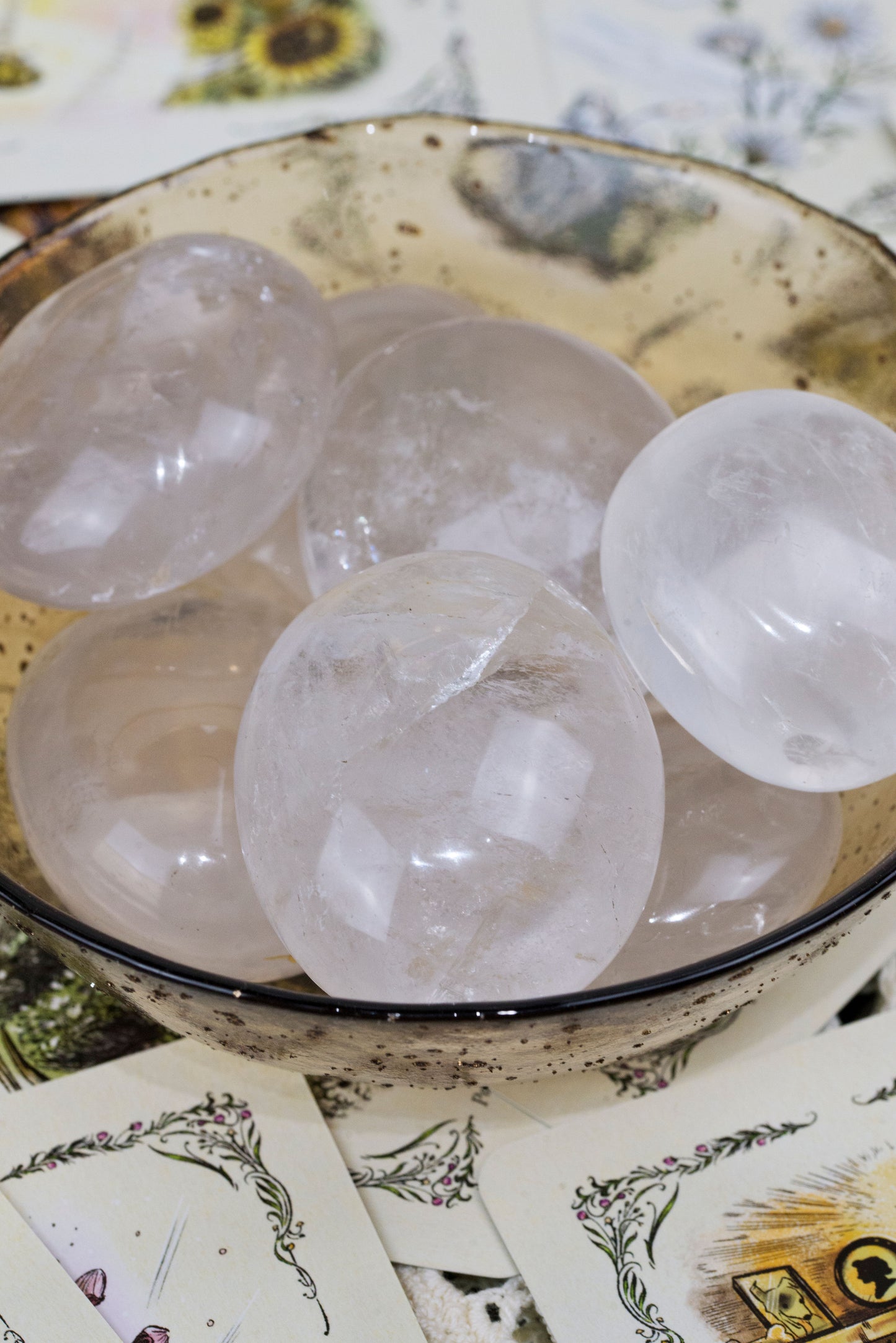 Clear Quartz Palms