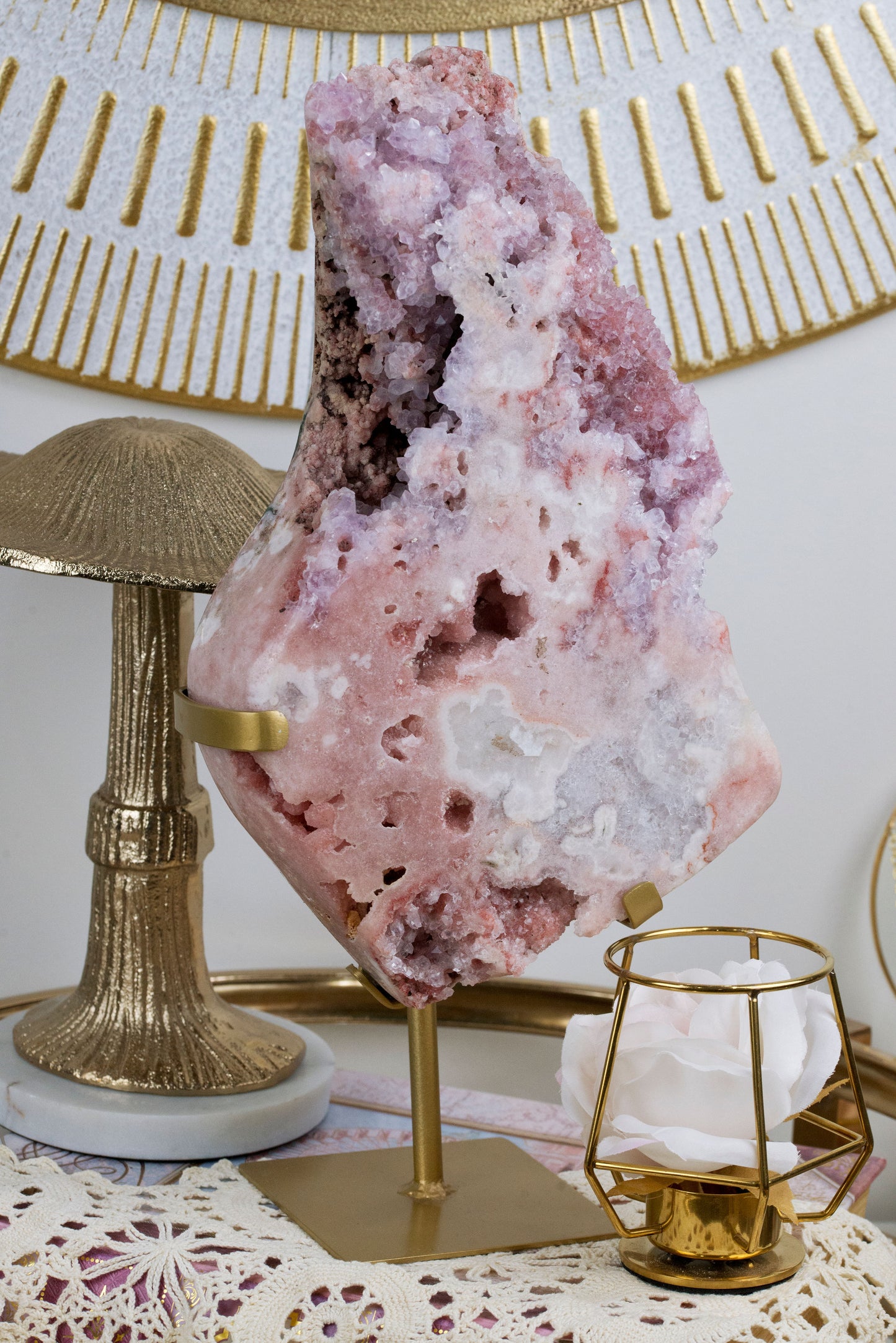 Pink Amethyst Slab