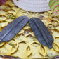 Silver-Sheen Obsidian Feathers