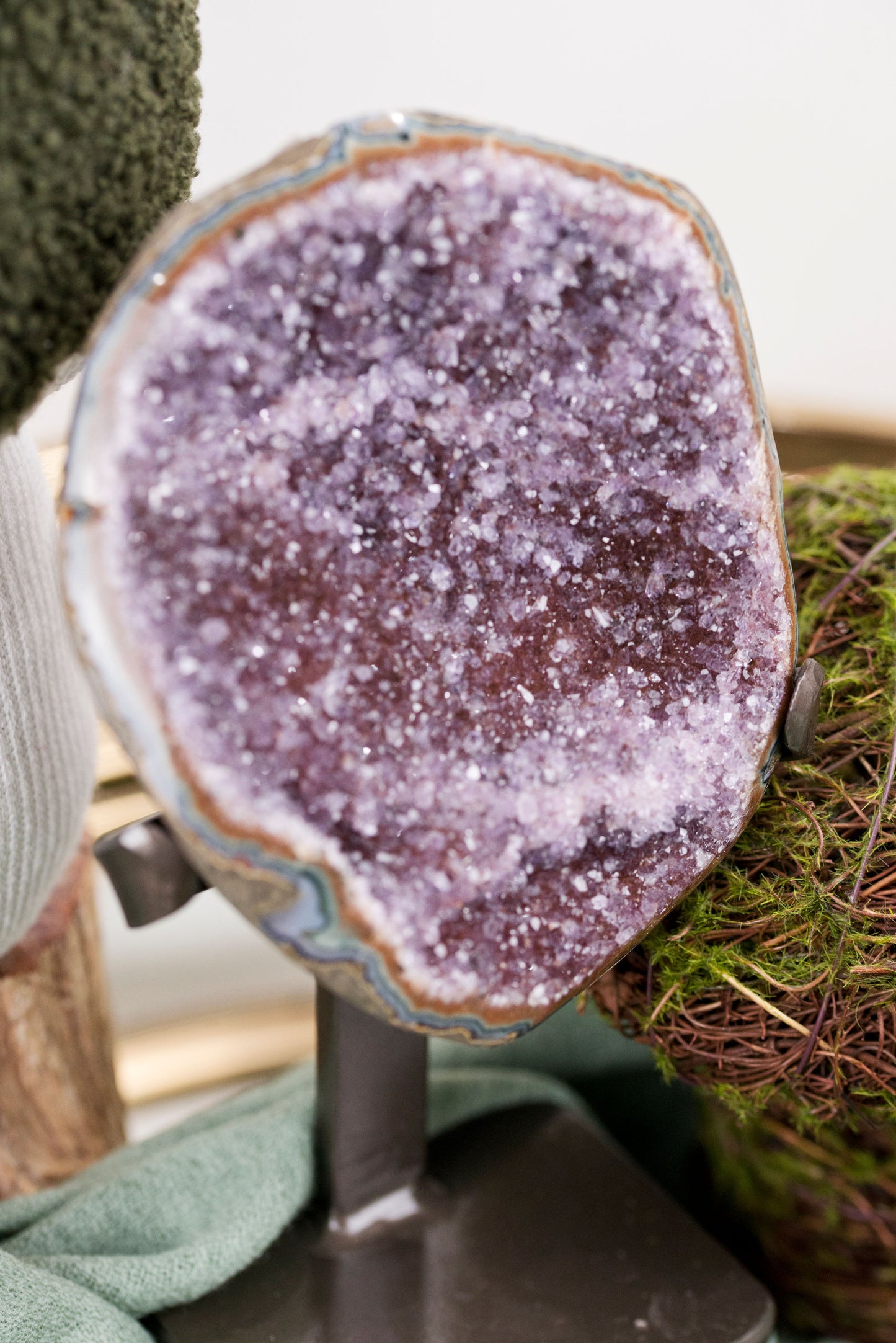 Amethyst Druzy Slab