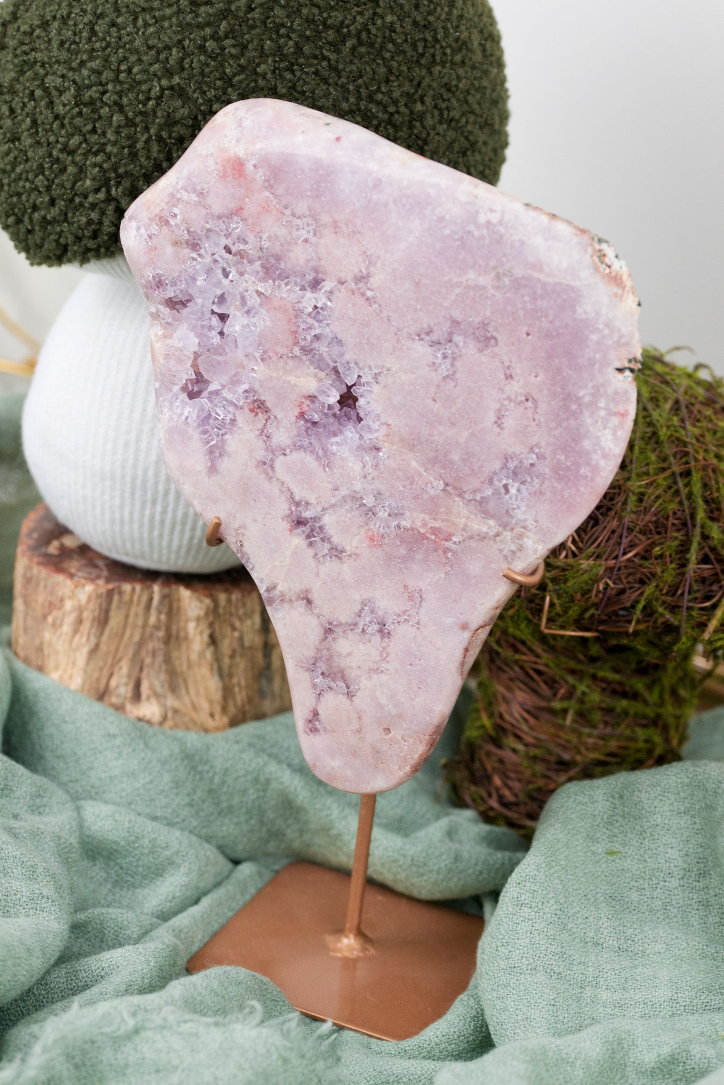 Pink Amethyst Slab