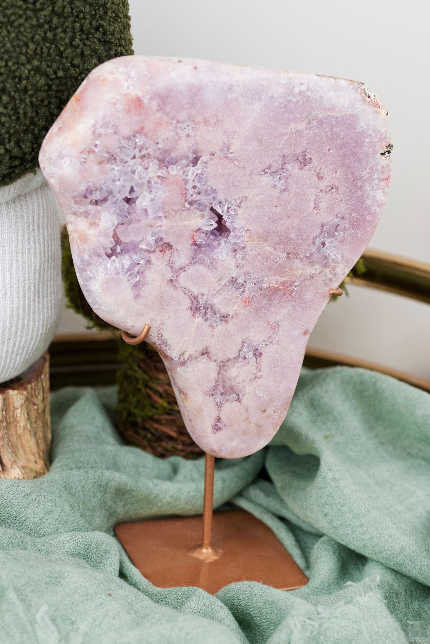 Pink Amethyst Slab