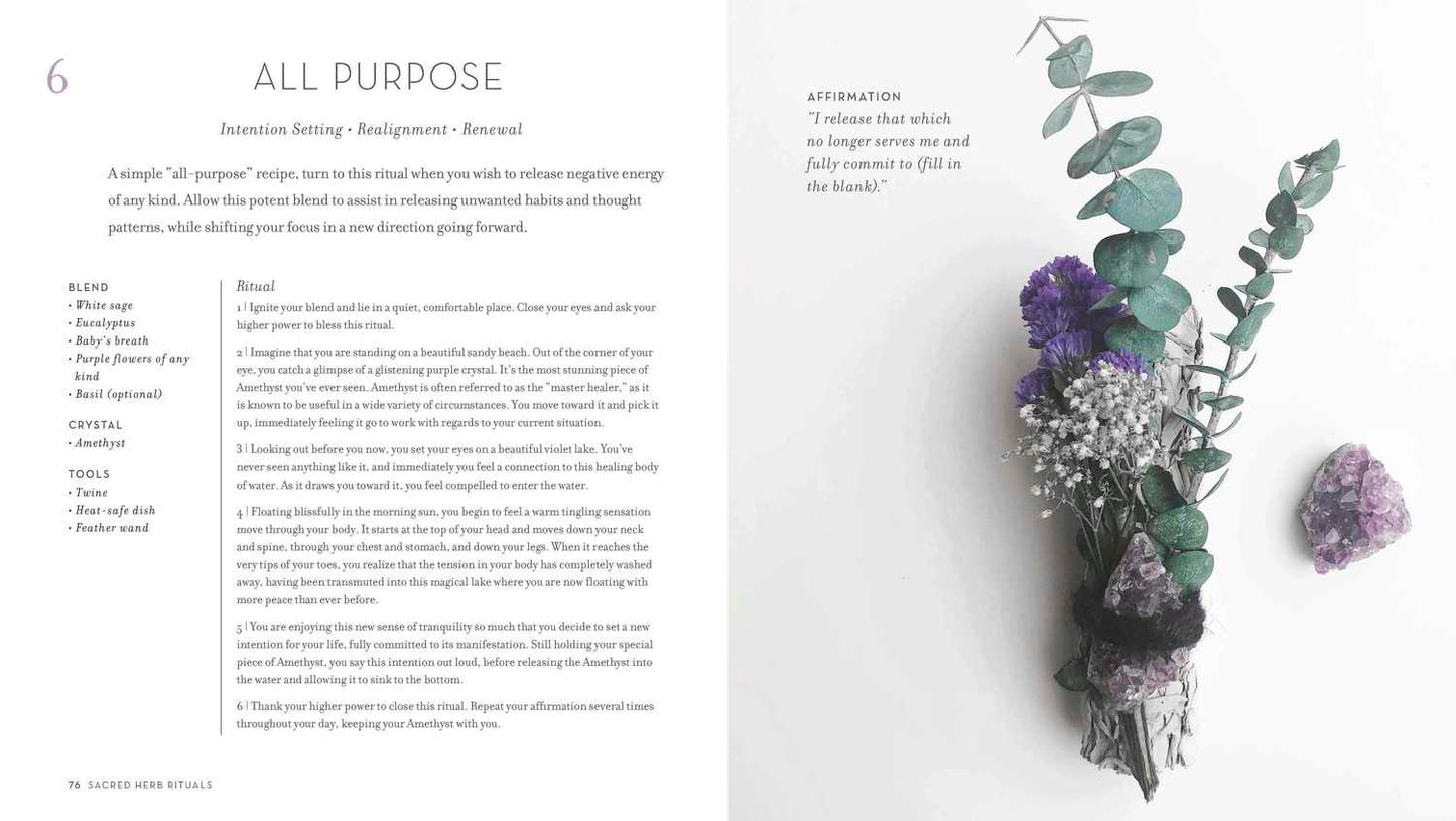 Sacred Herb Bundles for Energy Cleansing