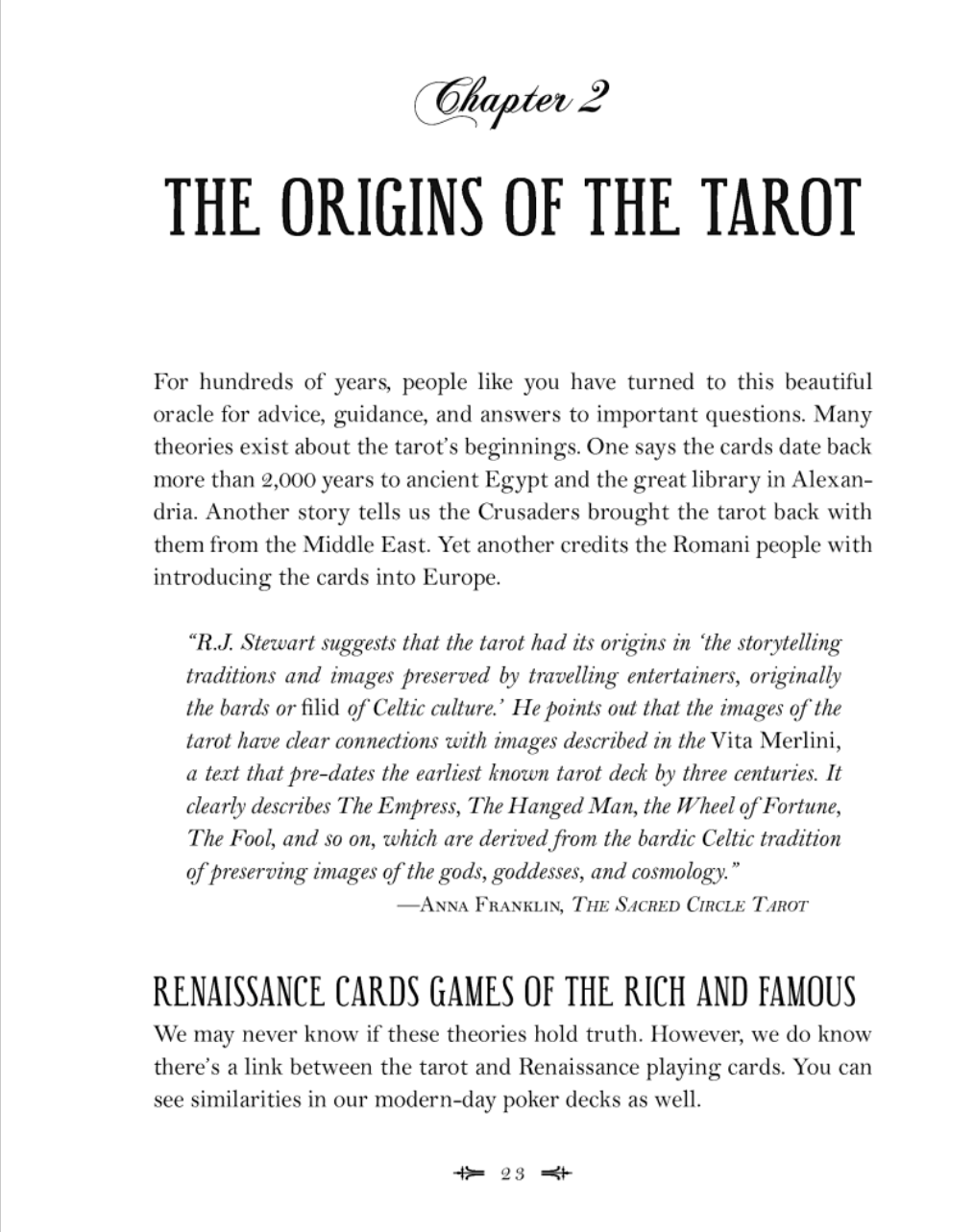 The Modern Witchcraft Book of Tarot