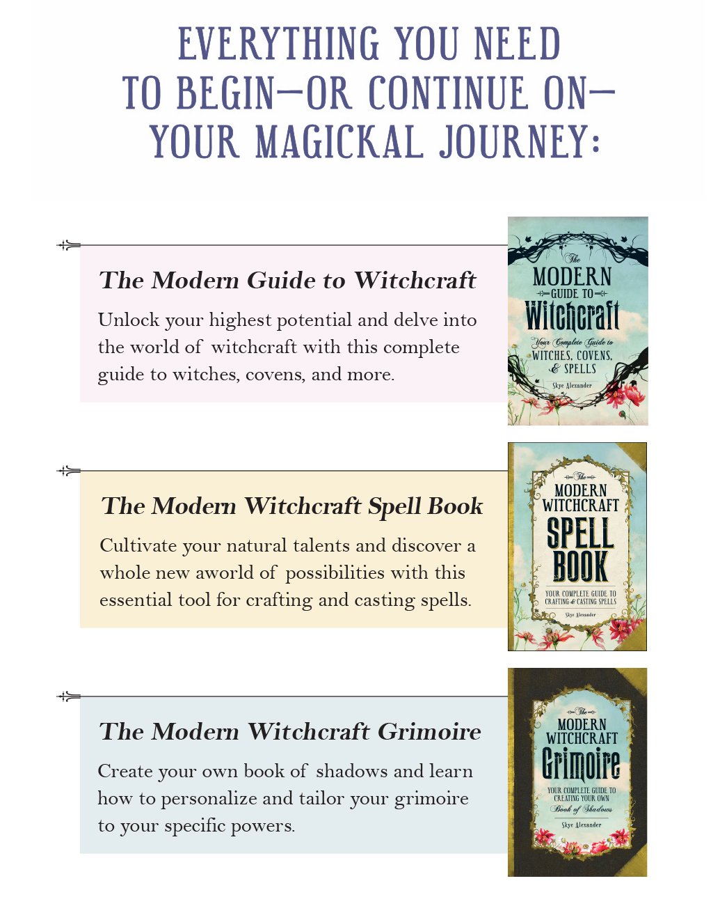 The Modern Witchcraft | Introductory Boxed Set