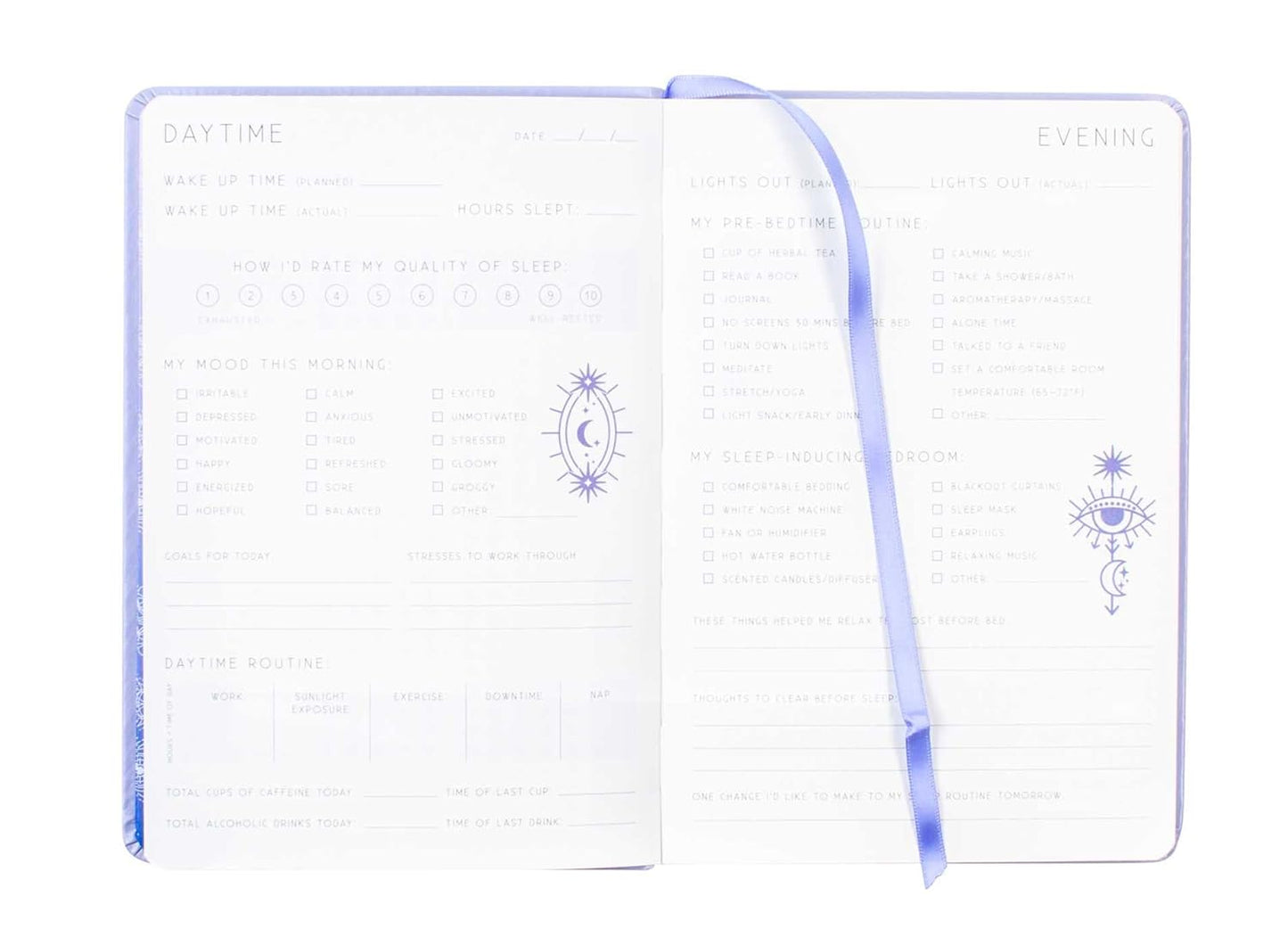 Sleep | A Day & Night Reflection Journal