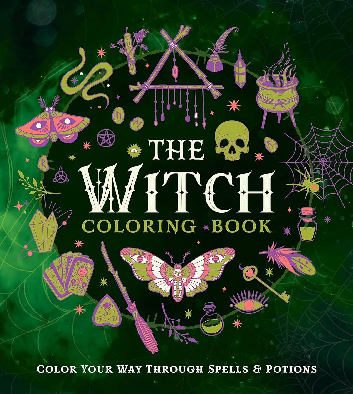 The Witch Colouring Book