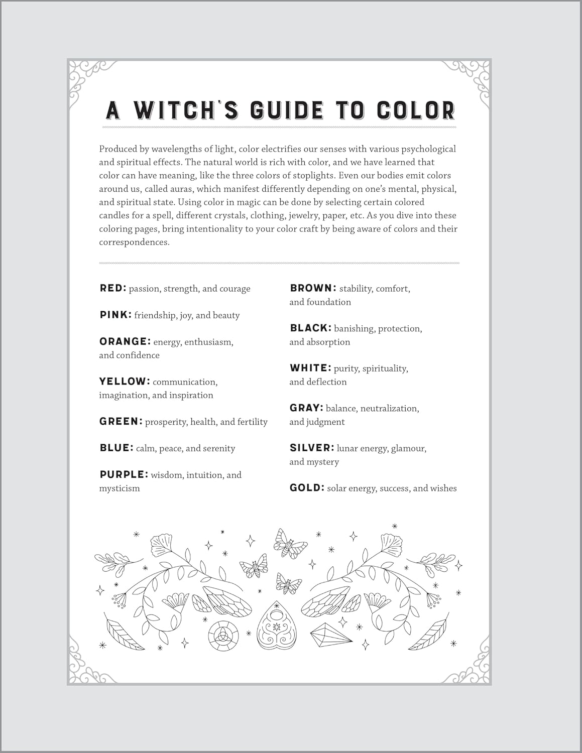 Witchcraft | Coloring Book
