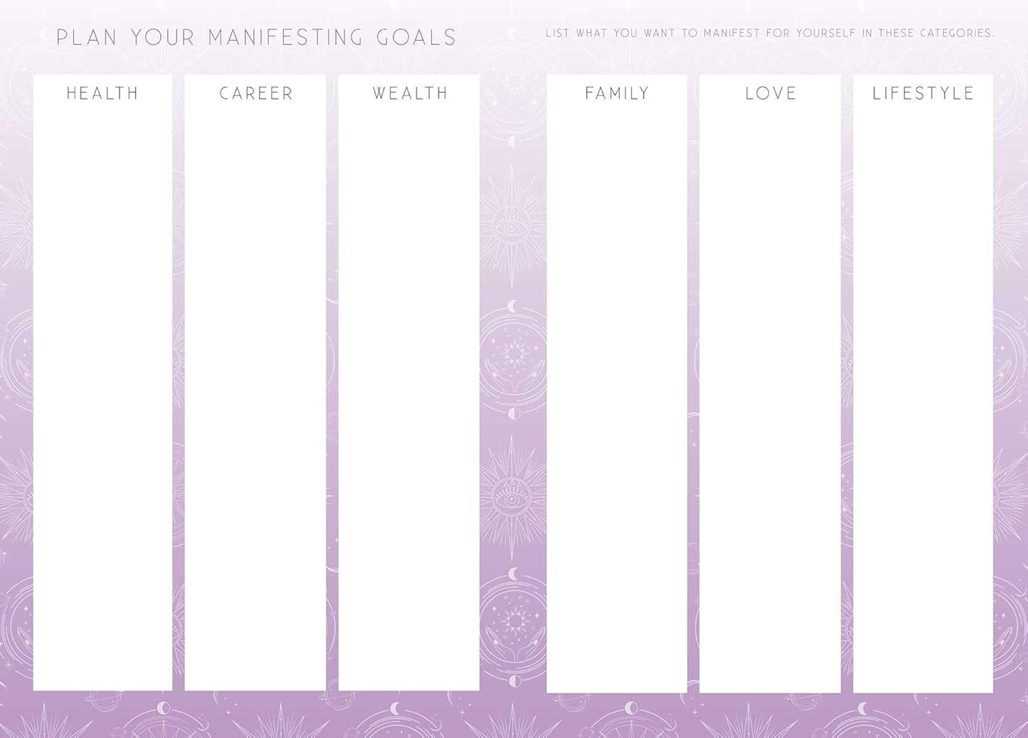 Manifesting | A Day & Night Reflection Journal