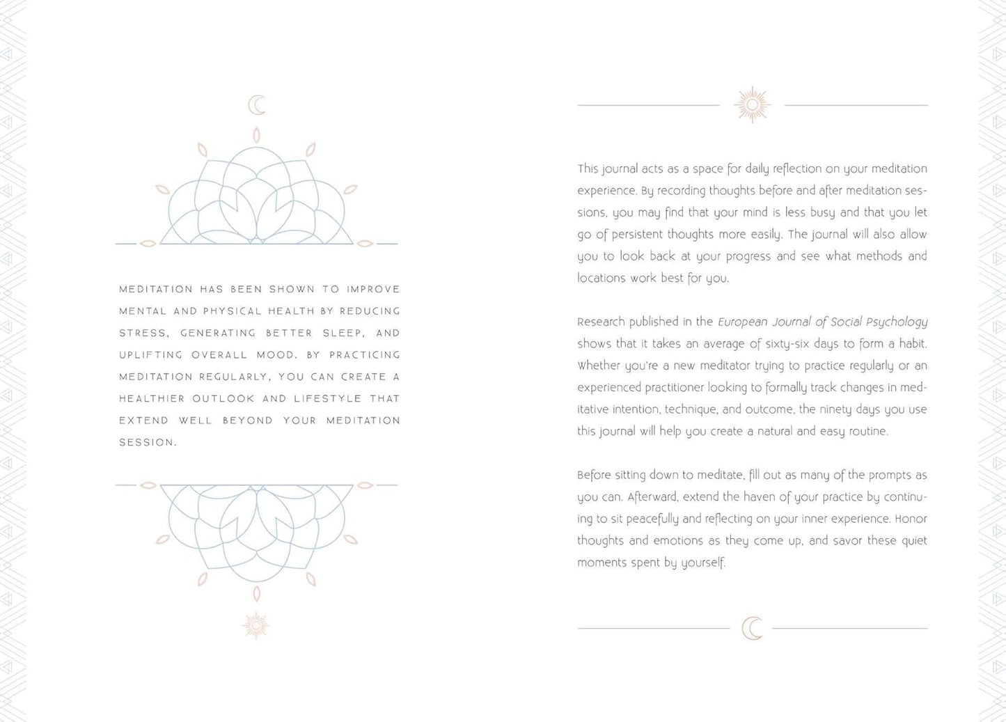 Meditation | A Day & Night Reflection Journal