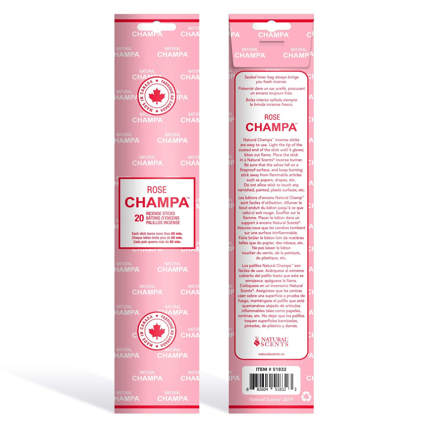 Rose Champa - Incense Sticks