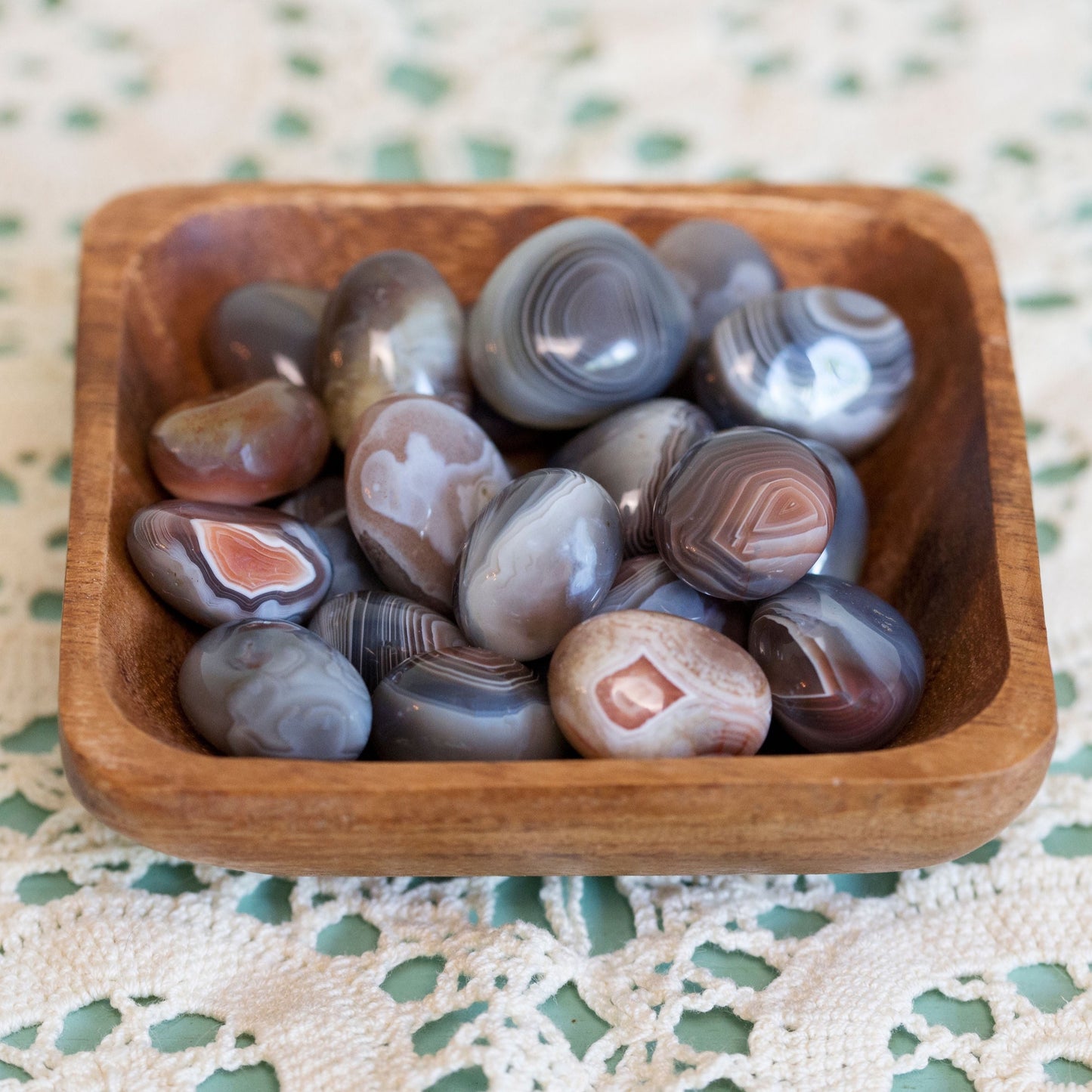 Botswana Agate Tumbles