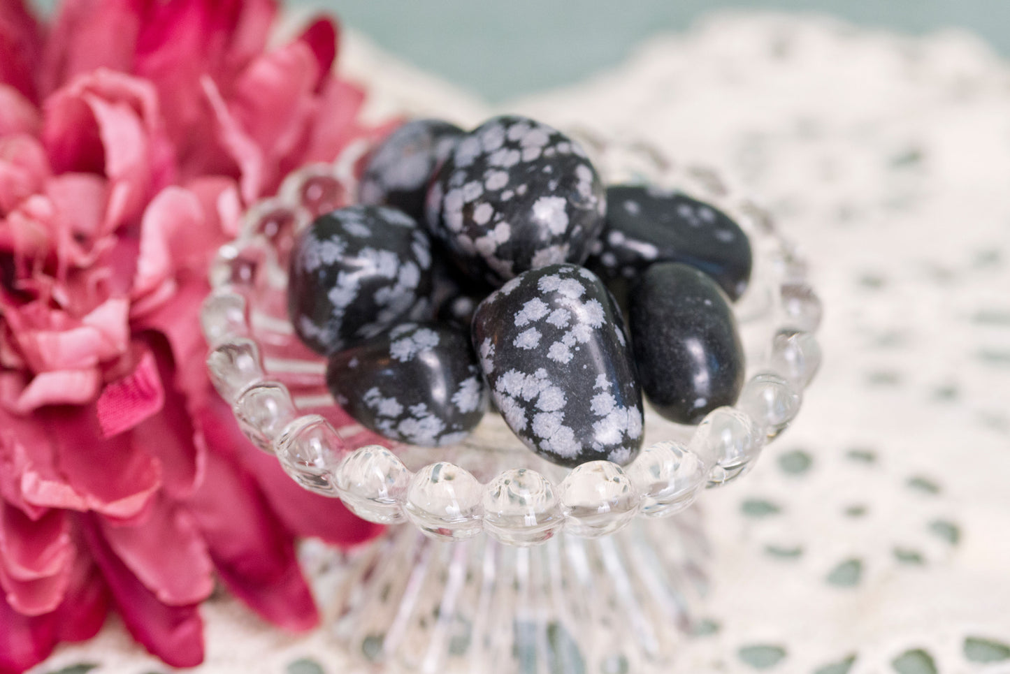 Snowflake Obsidian Tumbles