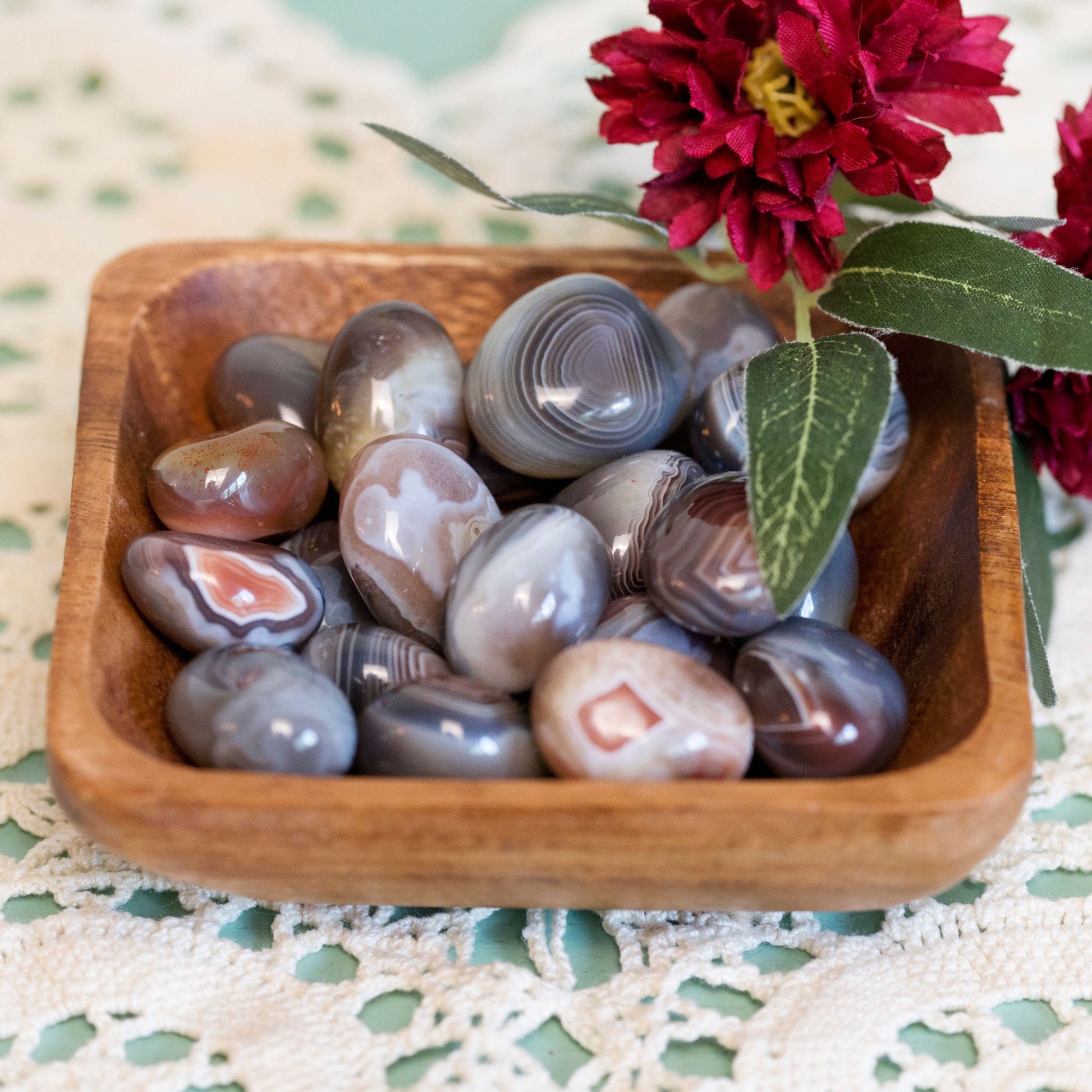 Botswana Agate Tumbles