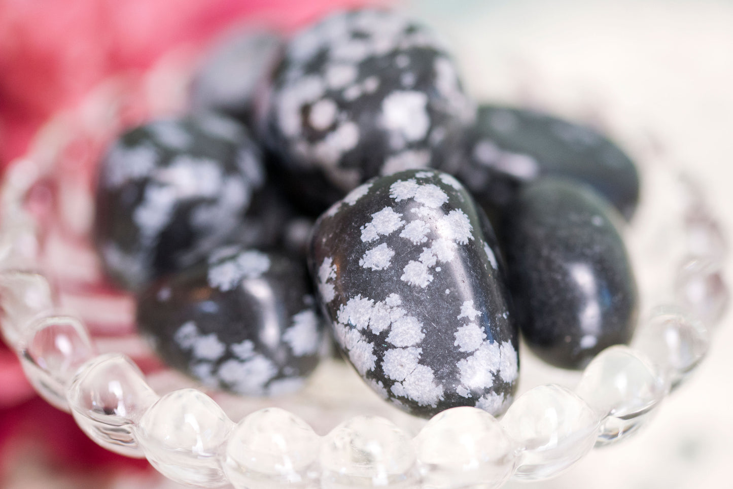 Snowflake Obsidian Tumbles