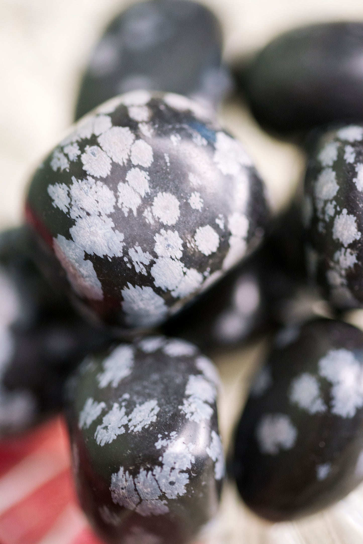 Snowflake Obsidian Tumbles