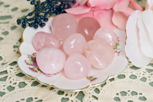 Rose Quartz Tumbles