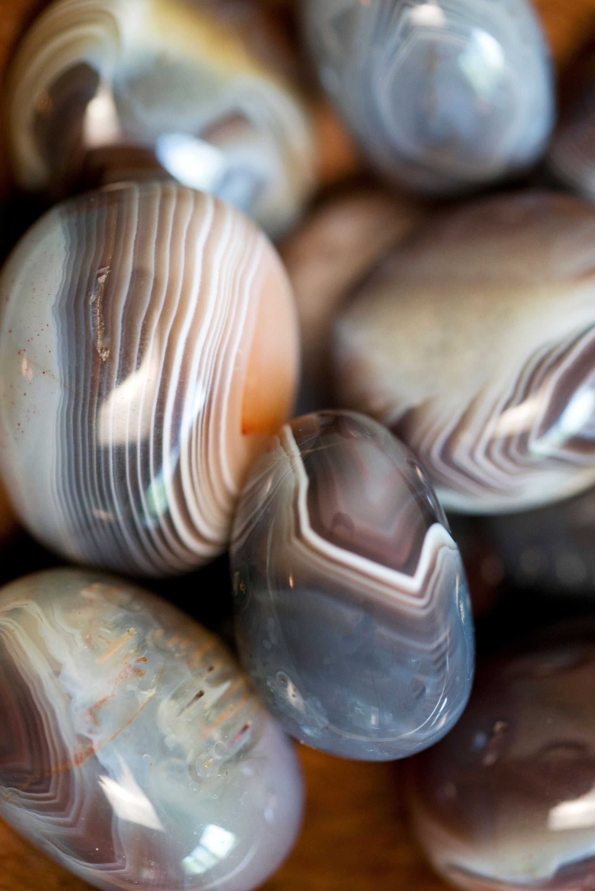 Botswana Agate Tumbles