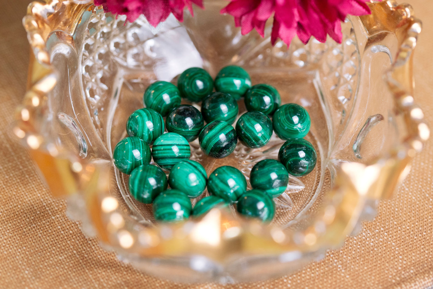 Malachite Mini Spheres