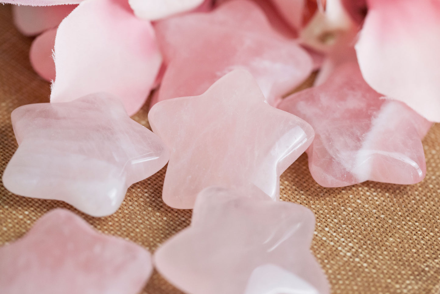 Rose Quartz Stars